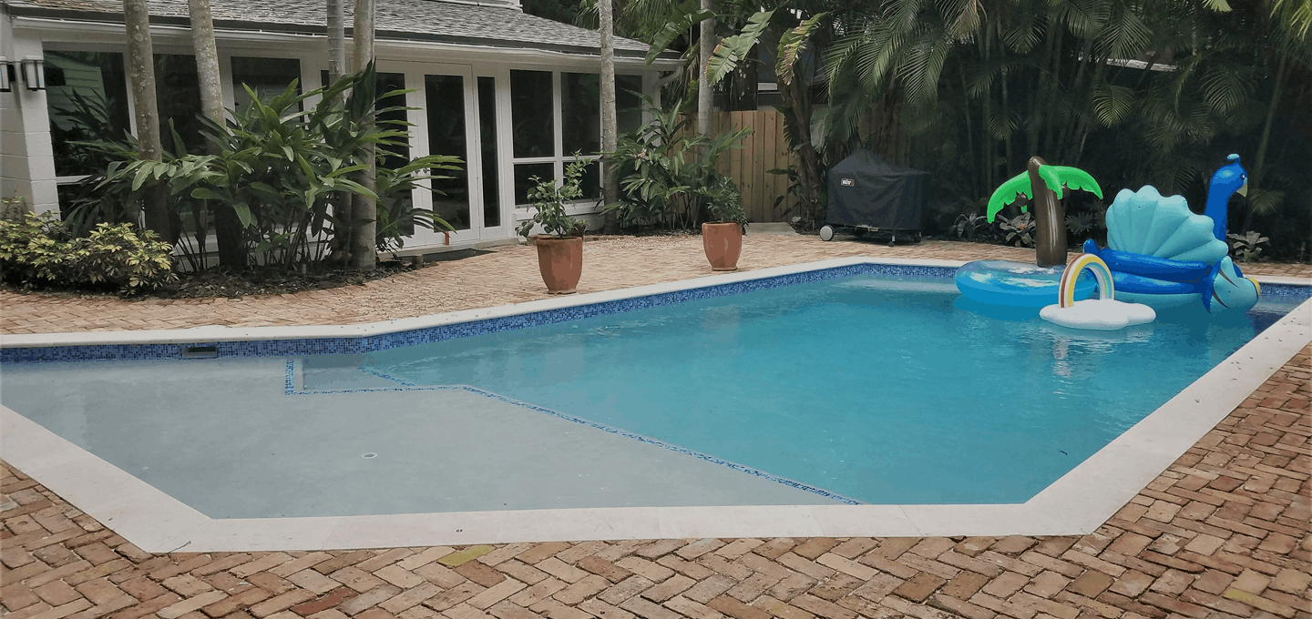 Thumbnail for Weekly pool maintenance.